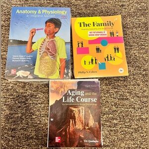3 College Textbooks